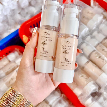 Kem chống nắng Rễ Sâm NICOS Kem chống nắng Rễ Sâm NICOS