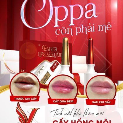 Cấy Hồng Môi Vaura Master Lips V3 Extra X9 được chiết xuất từ thành phần thiên nhiên Cấy Hồng Môi Vaura Master Lips V3 Extra X9 được chiết xuất từ thành phần thiên nhiên