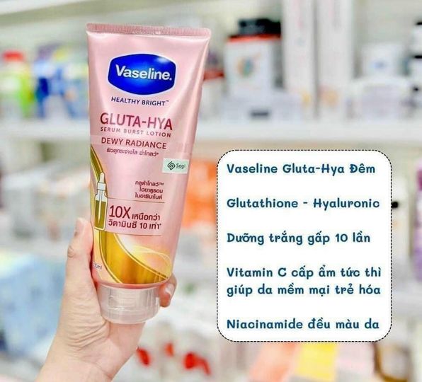 Sữa Dưỡng Thể Vaseline 10X Màu Hồng Sữa Dưỡng Thể Vaseline 10X Màu Hồng