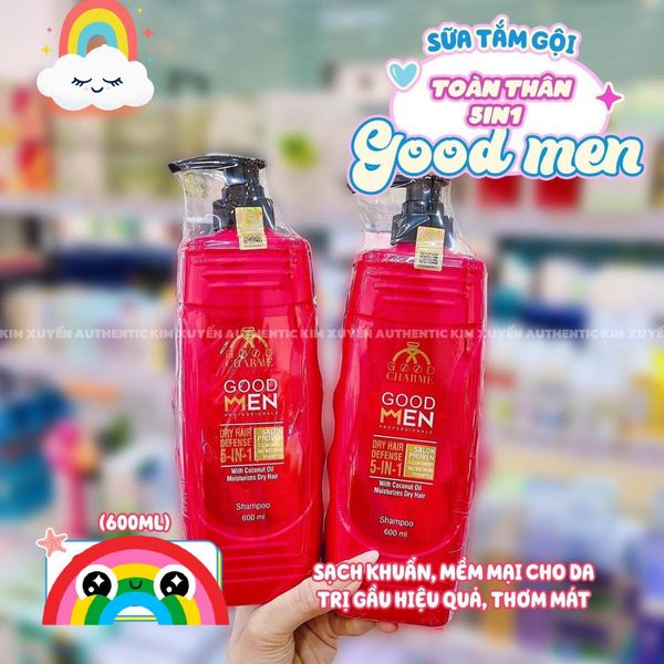 Sữa tắm gội toàn thân Good Men Đỏ Good Charme Sữa tắm gội toàn thân Good Men Đỏ Good Charme