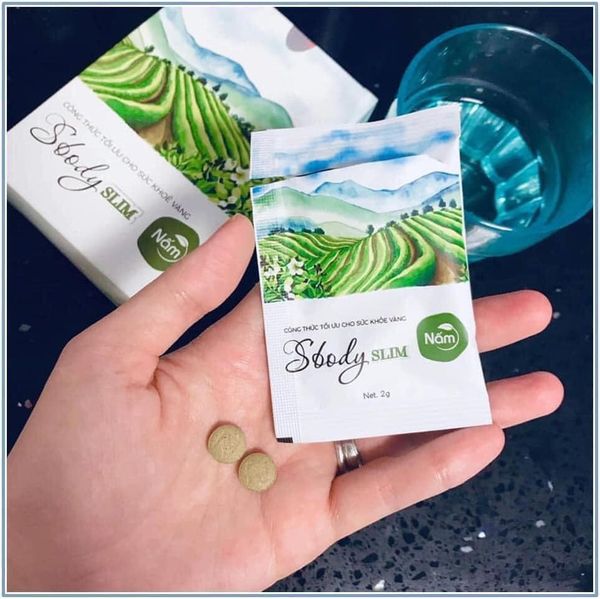 Viên nén giảm cân Sbody Slim Nấm Viên nén giảm cân Sbody Slim Nấm