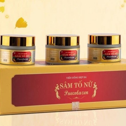 Viên Uống Sâm Tố Nữ Collagen Puecolazen Viên Uống Sâm Tố Nữ Collagen Puecolazen