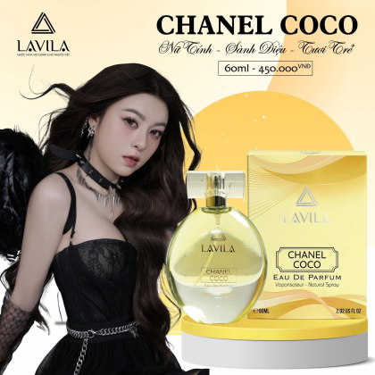 Nước hoa Lavila Chanel Coco phong cách nữ tính sành điệu tươi trẻ 6 Nước hoa Lavila Chanel Coco phong cách nữ tính sành điệu tươi trẻ 6