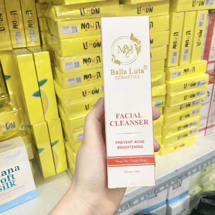 Sữa Rửa Mặt Balla Luta Làm sạch da và giữ ẩm da giúp sáng da ngừa mụn Sữa Rửa Mặt Balla Luta Làm sạch da và giữ ẩm da giúp sáng da ngừa mụn