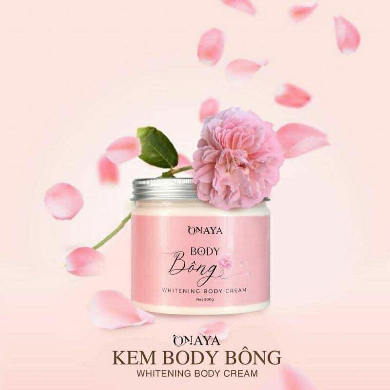 Kem body bông cho làn da trắng sáng rạng rỡ