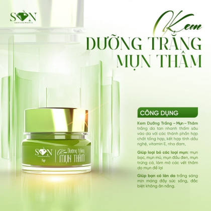 Kem Face SON Màu Xanh Dưỡng Trắng Da Giảm Mụn Thâm Kem Face SON Màu Xanh Dưỡng Trắng Da Giảm Mụn Thâm