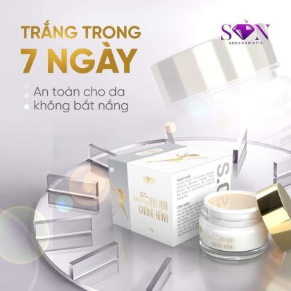 Kem Face SON Trắng Mẫu Mới Nhất Dưỡng Trắng Da Kem Face SON Trắng Mẫu Mới Nhất Dưỡng Trắng Da