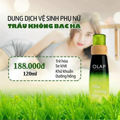 Dung Dịch Vệ Sinh Trầu Không Bạc Hà Olap Dung Dịch Vệ Sinh Trầu Không Bạc Hà Olap