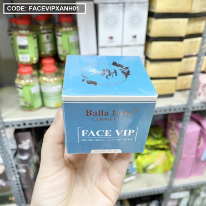Kem Face VIP Balla Luta Nhỏ Hộp Xanh 25G dưỡng trắng da Kem Face VIP Balla Luta Nhỏ Hộp Xanh 25G dưỡng trắng da