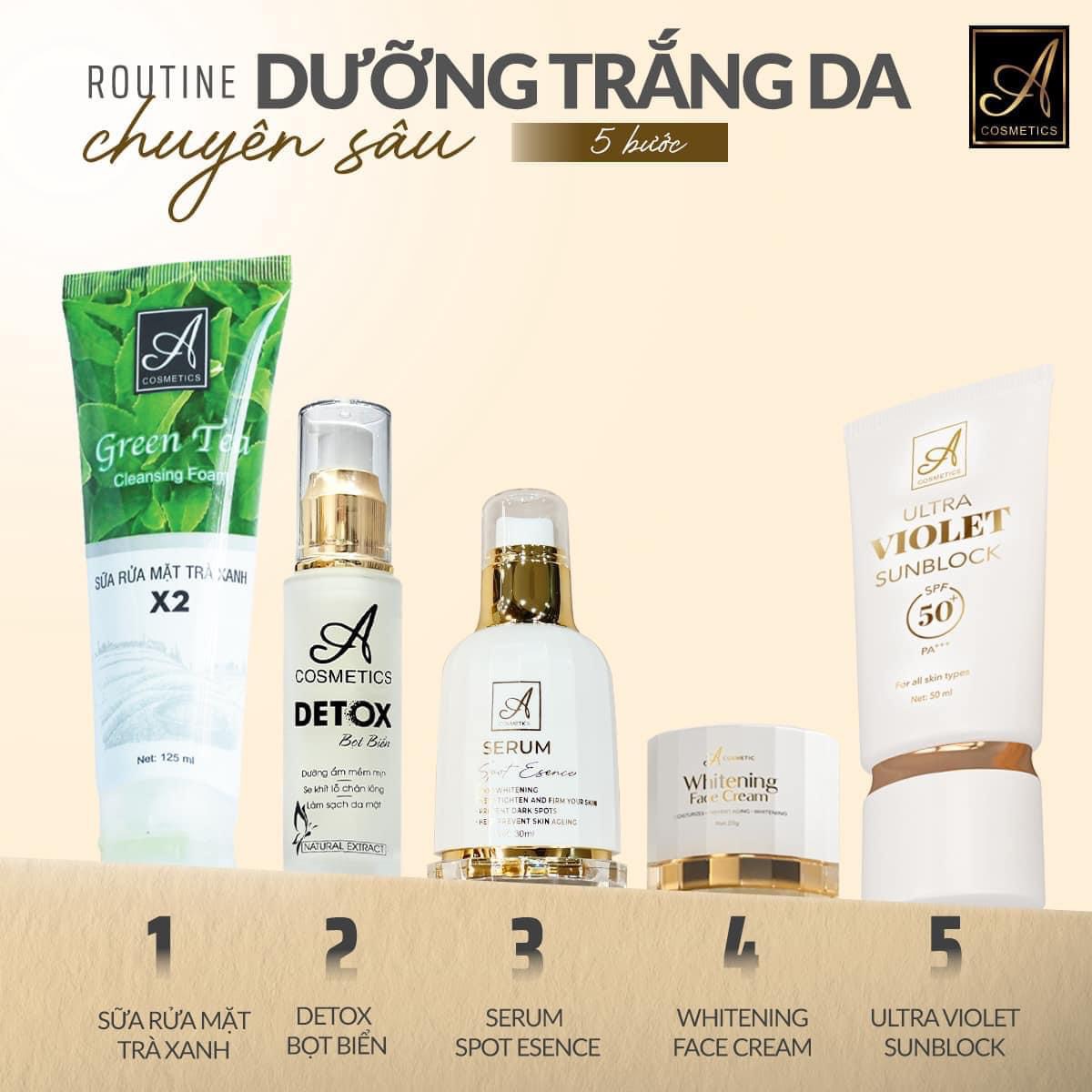 Combo Dưỡng Trắng Da Hoàn Hảo Bí Quyết Cho Làn Da Trắng Sáng, Mịn Màng Combo Dưỡng Trắng Da Hoàn Hảo Bí Quyết Cho Làn Da Trắng Sáng, Mịn Màng