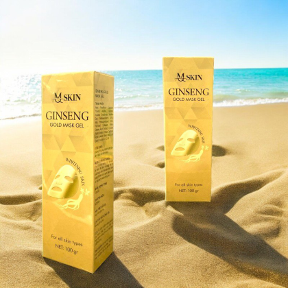 Mặt Nạ Nhân Sâm Vàng MQ Skin Ginseng Gold Mask Gel Mặt Nạ Nhân Sâm Vàng MQ Skin Ginseng Gold Mask Gel