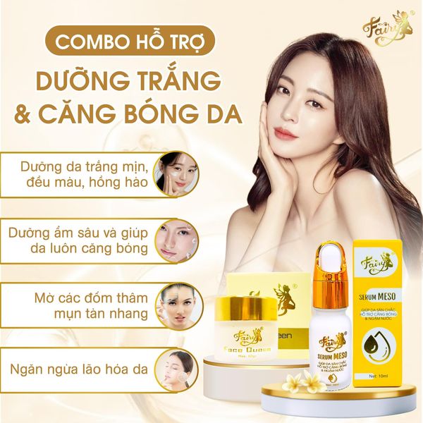 Serum Meso Fairy dưỡng trắng, dưỡng ẩm căng bóng chuyên dành cho da khô 10ml Serum Meso Fairy dưỡng trắng, dưỡng ẩm căng bóng chuyên dành cho da khô 10ml
