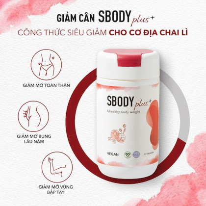 Sbody Plus là dòng giảm cân công thức mới đến từ thương hiệu Sbody, Sbody Plus là dòng giảm cân công thức mới đến từ thương hiệu Sbody,