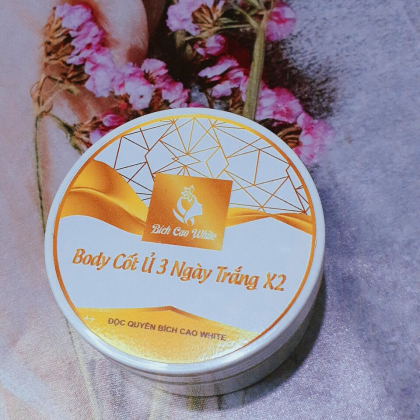 Tắm trắng siêu bật tone Bích Cao White giúp nâng 2 đến 3 tone da tắm là trắng Tắm trắng siêu bật tone Bích Cao White giúp nâng 2 đến 3 tone da tắm là trắng