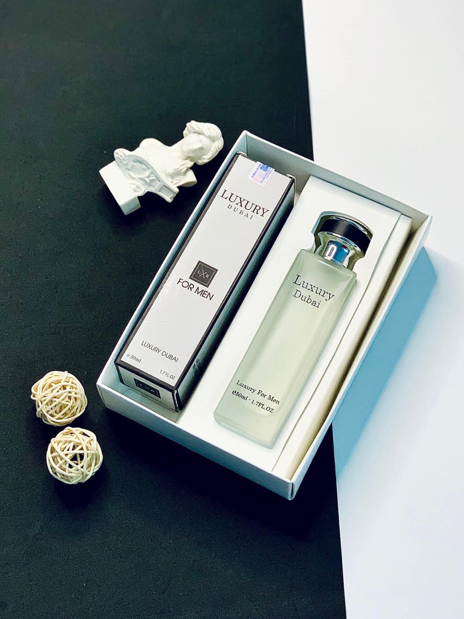 Nước Hoa Luxury Dubai Luxury For Men Màu Trắng Mùi Nam 50ml Nước Hoa Luxury Dubai Luxury For Men Màu Trắng Mùi Nam 50ml