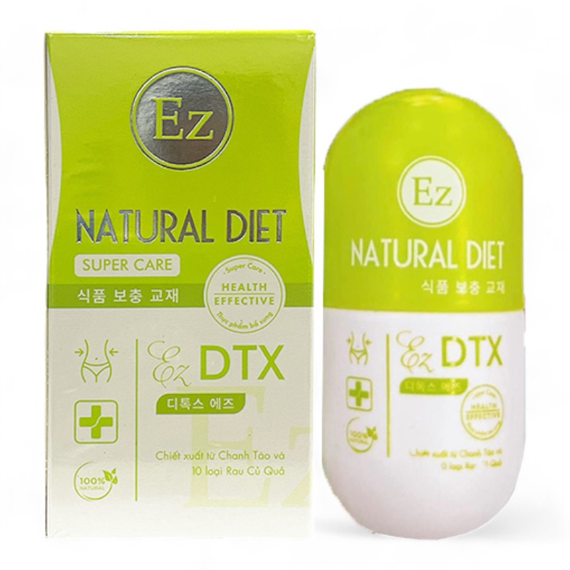 Viên Uống Detox EZ Beauty Chính Hãng Hỗ trợ giảm mỡ cân bằng vóc dáng Viên Uống Detox EZ Beauty Chính Hãng Hỗ trợ giảm mỡ cân bằng vóc dáng