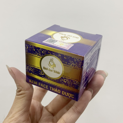Kem Face Nám Thảo Dược Bích Cao White Hộp Màu Tím phục hồi da sáng mịn đều màu mỗi ngày Kem Face Nám Thảo Dược Bích Cao White Hộp Màu Tím phục hồi da sáng mịn đều màu mỗi ngày