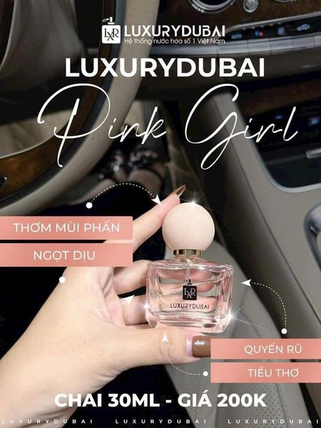 Nước Hoa Nữ Luxury Dubai Pink Girl 30ml Nước Hoa Nữ Luxury Dubai Pink Girl 30ml
