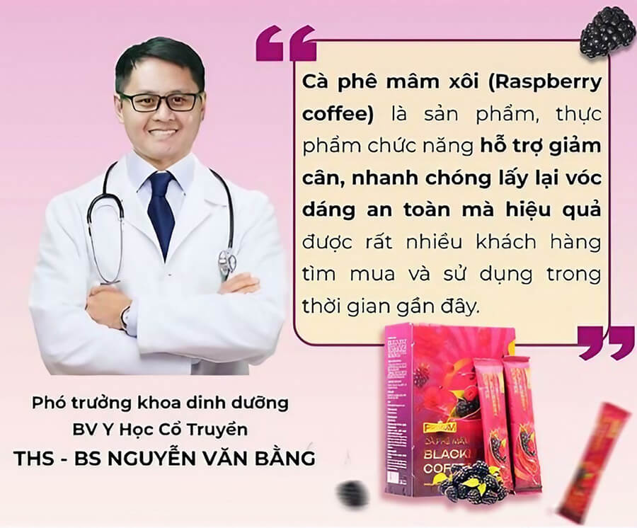Cà phê giảm cân môi xôi Raspberry Coffee Cà phê giảm cân môi xôi Raspberry Coffee