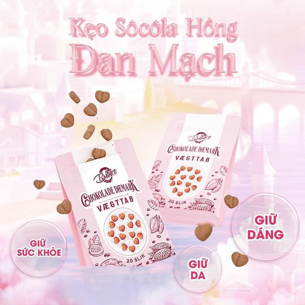 Kẹo Socola Giảm Cân Kẹo Socola Giảm Cân 40 viên Kẹo Socola Giảm Cân Kẹo Socola Giảm Cân 40 viên