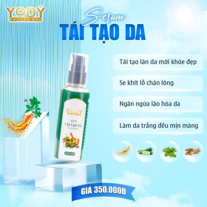 Serum Thảo Dược Tái Tạo Da Yody White Phương Anh 80ml Serum Thảo Dược Tái Tạo Da Yody White Phương Anh 80ml