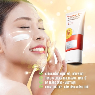 Kem Chống Nắng Bạch Ngọc Liên UV Expert Protection 50g Kem Chống Nắng Bạch Ngọc Liên UV Expert Protection 50g