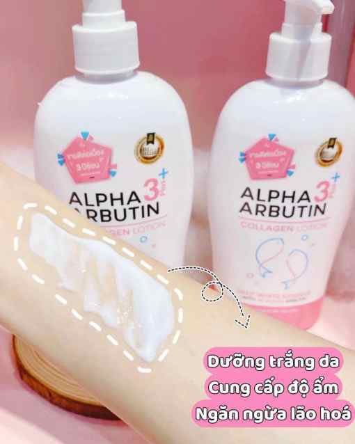 Sữa Dưỡng Trắng Toàn Thân Alpha Arbutin 3 Plus+ Collagen Lotion Sữa Dưỡng Trắng Toàn Thân Alpha Arbutin 3 Plus+ Collagen Lotion