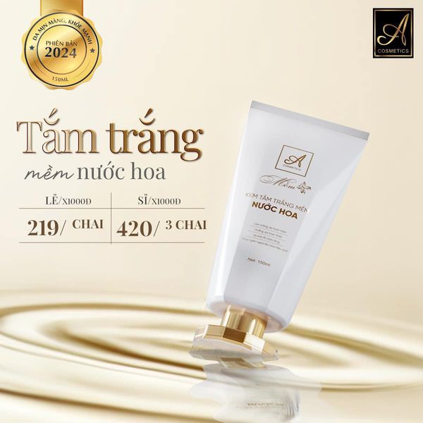 Tắm Trắng Mềm Hương Nước Hoa Làn Da Trắng Sáng Hương Thơm Quyến Rũ Tắm Trắng Mềm Hương Nước Hoa Làn Da Trắng Sáng Hương Thơm Quyến Rũ