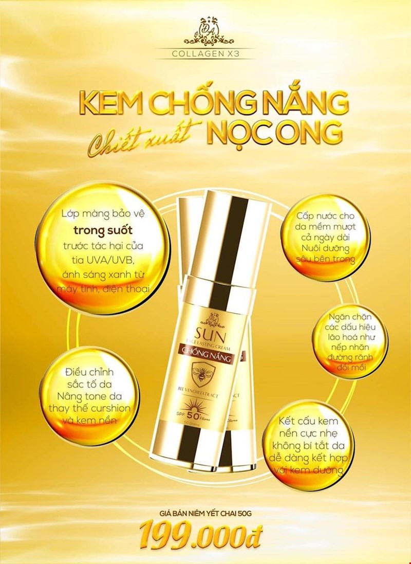 Kem Chống Nắng TN Collagen X3 Mỹ Phẩm Đông Anh 30g Kem Chống Nắng TN Collagen X3 Mỹ Phẩm Đông Anh 30g