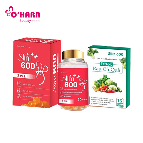 Kẹo Giảm Cân Slim 600 3IN1 Kẹo Giảm Cân Slim 600 3IN1