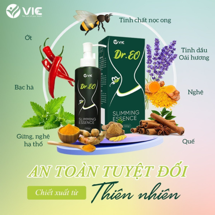 Tinh Chất Tách Mỡ Nọc Ong Dreo VIC Ngoài tác dụng giảm mỡ vùng bụng bắp tay bắp chân Tinh Chất Tách Mỡ Nọc Ong Dreo VIC Ngoài tác dụng giảm mỡ vùng bụng bắp tay bắp chân