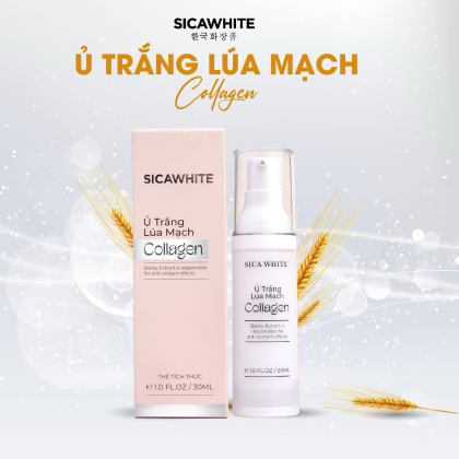 Kem Ủ Trắng Lúa Mạch Collagen Sica White Kem Ủ Trắng Lúa Mạch Collagen Sica White