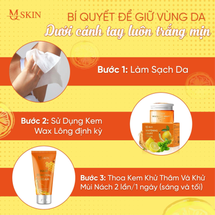 Combo Kem Tẩy Lông Và Kem Khử Thâm Khử Mùi Chanh Sâm Mật Mq Skin Đoàn Thanh Tuyền Combo Kem Tẩy Lông Và Kem Khử Thâm Khử Mùi Chanh Sâm Mật Mq Skin Đoàn Thanh Tuyền