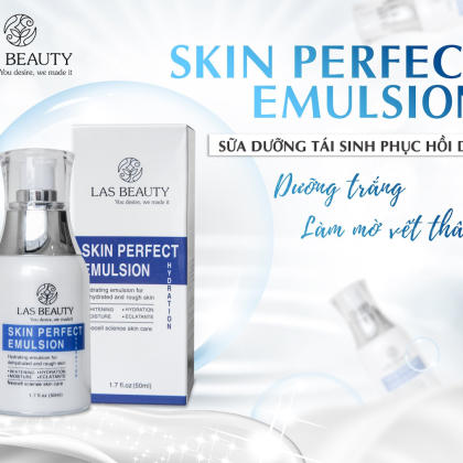 Sữa Dưỡng Rong Nho Las Beauty Skin Perfect Emulsion 50ml siêu phẩm của nhà Las Beaty chính thức trình làng