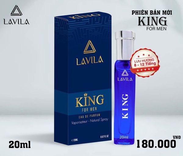 Nước Hoa Nam Lavila King Mini 20ml Nước Hoa Nam Lavila King Mini 20ml