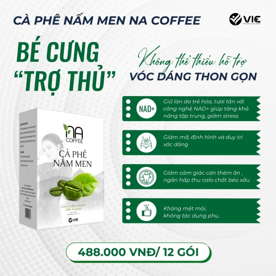 NA Coffee - Cà phê nấm men làm gầy sản phẩm đầu tiên trên thị trường áp dụng công nghệ NAD+ NA Coffee - Cà phê nấm men làm gầy sản phẩm đầu tiên trên thị trường áp dụng công nghệ NAD+