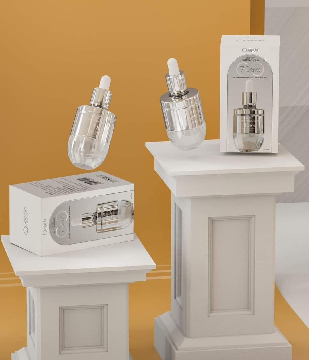 Huyết Thanh 7 Days Perfect Whitening Serum Queenie Skin giúp da sáng khỏe căng mọng đàn hồi Huyết Thanh 7 Days Perfect Whitening Serum Queenie Skin giúp da sáng khỏe căng mọng đàn hồi