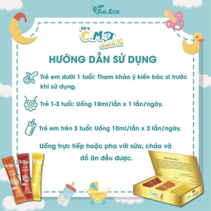 Siro C.M Gold 10 phiên bản cải tiến từ siro cá mập gold x2 là một sản phẩm vàng trong làng trị biếng ăn Siro C.M Gold 10 phiên bản cải tiến từ siro cá mập gold x2 là một sản phẩm vàng trong làng trị biếng ăn
