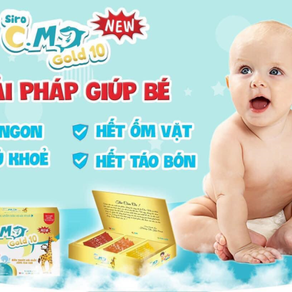 Siro C.M Gold 10 phiên bản cải tiến từ siro cá mập gold x2 là một sản phẩm vàng trong làng trị biếng ăn Siro C.M Gold 10 phiên bản cải tiến từ siro cá mập gold x2 là một sản phẩm vàng trong làng trị biếng ăn