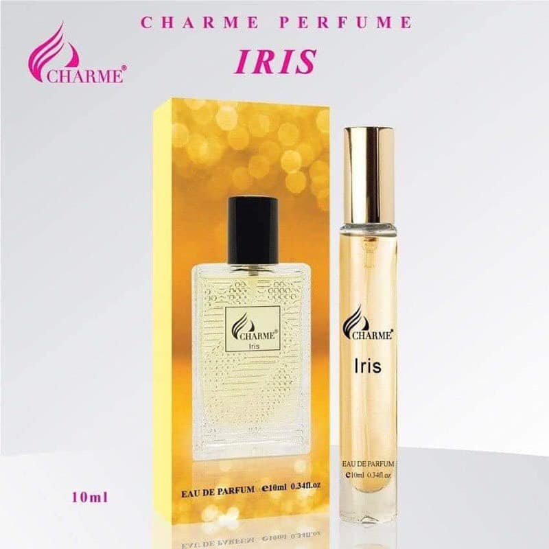 Nước Hoa Nam Charme Iris Mini 10ml hương thơm quyến rũ sang trọng Nước Hoa Nam Charme Iris Mini 10ml hương thơm quyến rũ sang trọng