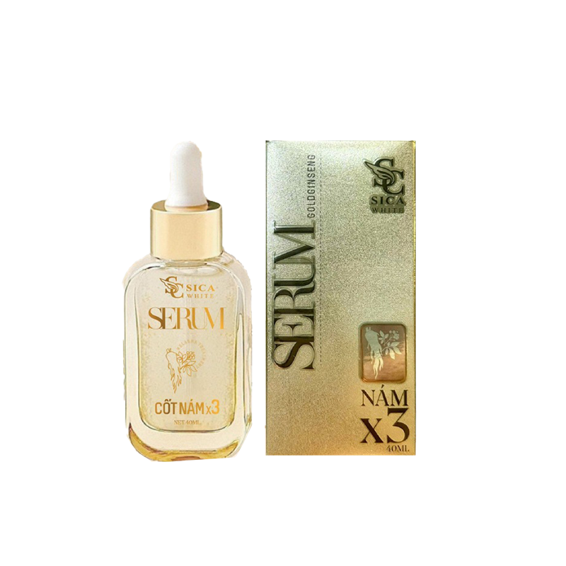 Serum Nám Sica White Gold Ginseng 40ml Serum Nám Sica White Gold Ginseng 40ml