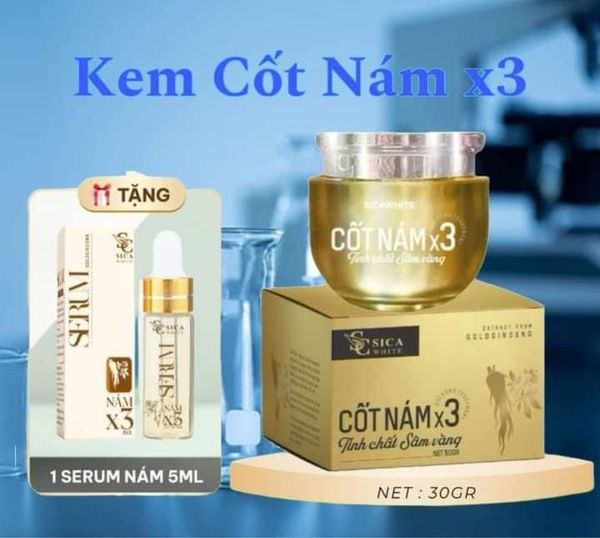 Kem Cốt Nám X3 Sica White là một sản phẩm chăm sóc da đặc biệt Kem Cốt Nám X3 Sica White là một sản phẩm chăm sóc da đặc biệt