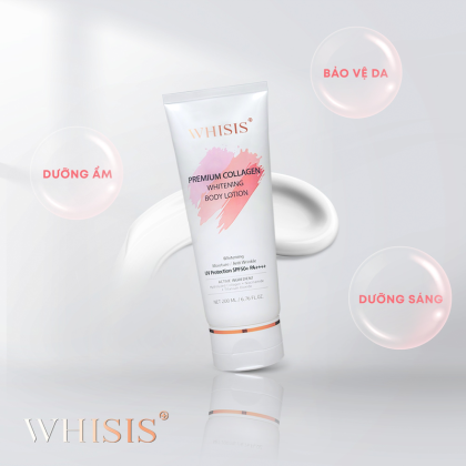 Kem Body Whisis Premium Collagen Whitening Body Loiton Dưỡng Trắng Da Kem Body Whisis Premium Collagen Whitening Body Loiton Dưỡng Trắng Da