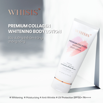 Kem Body Whisis Premium Collagen Whitening Body Loiton Dưỡng Trắng Da Kem Body Whisis Premium Collagen Whitening Body Loiton Dưỡng Trắng Da