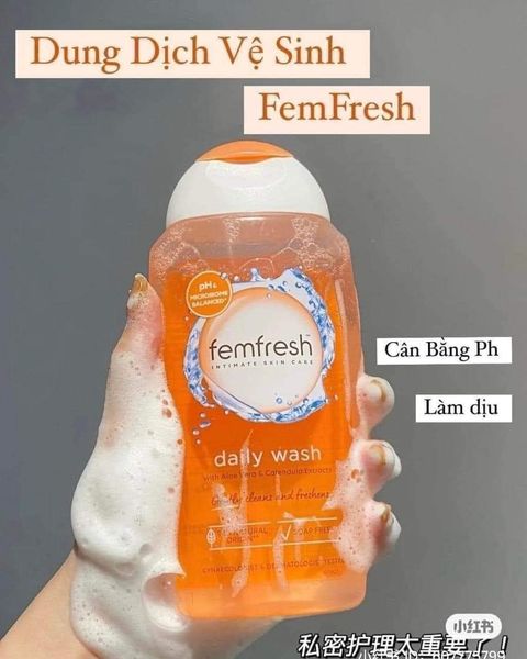 Dung Dịch Vệ Sinh Phụ Nữ hàng ngày Femfresh Intimate Skin Care Daily Wash 250ml của Úc Dung Dịch Vệ Sinh Phụ Nữ hàng ngày Femfresh Intimate Skin Care Daily Wash 250ml của Úc