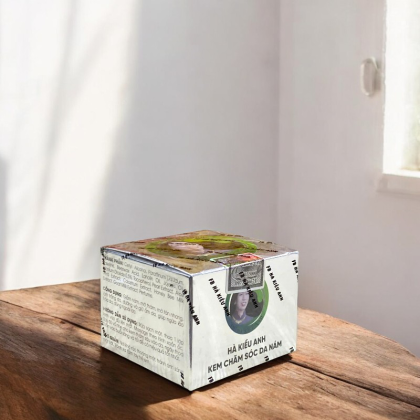 Kem Face Giảm Nám Hà Kiều Anh Hủ Màu Bạc Mini 10g Kem Face Giảm Nám Hà Kiều Anh Hủ Màu Bạc Mini 10g