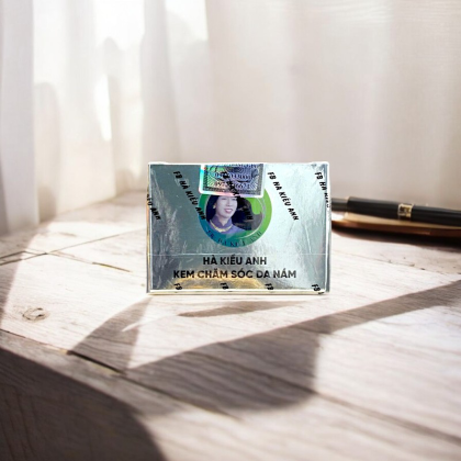 Kem Face Giảm Nám Hà Kiều Anh Hủ Màu Bạc Mini 10g Kem Face Giảm Nám Hà Kiều Anh Hủ Màu Bạc Mini 10g