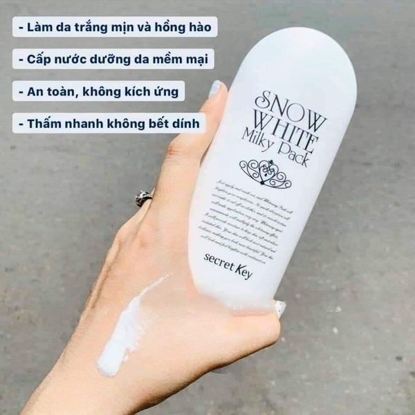 Sữa tắm Secret Key Snow White Milky Pack Sữa tắm Secret Key Snow White Milky Pack