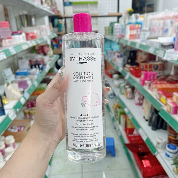 Nước Tẩy Trang Byphasse Micellar Make-Up Remover Solution 500ml Nước Tẩy Trang Byphasse Micellar Make-Up Remover Solution 500ml