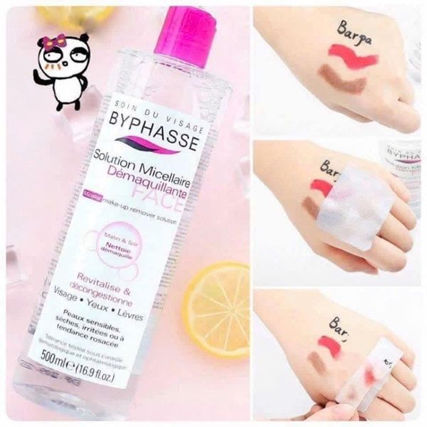 Nước Tẩy Trang Byphasse Micellar Make-Up Remover Solution 500ml Nước Tẩy Trang Byphasse Micellar Make-Up Remover Solution 500ml